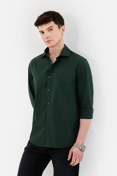 SNITCH Regular Fit 100% Cotton Shirt